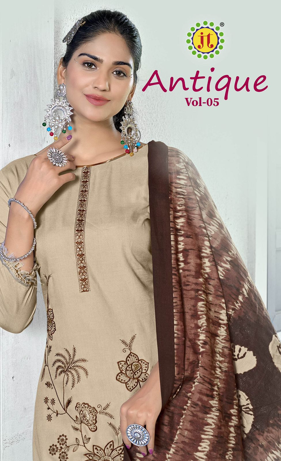 Antique Vol 5 Jt Rayon Pant Style Suits Supplier Gujarat