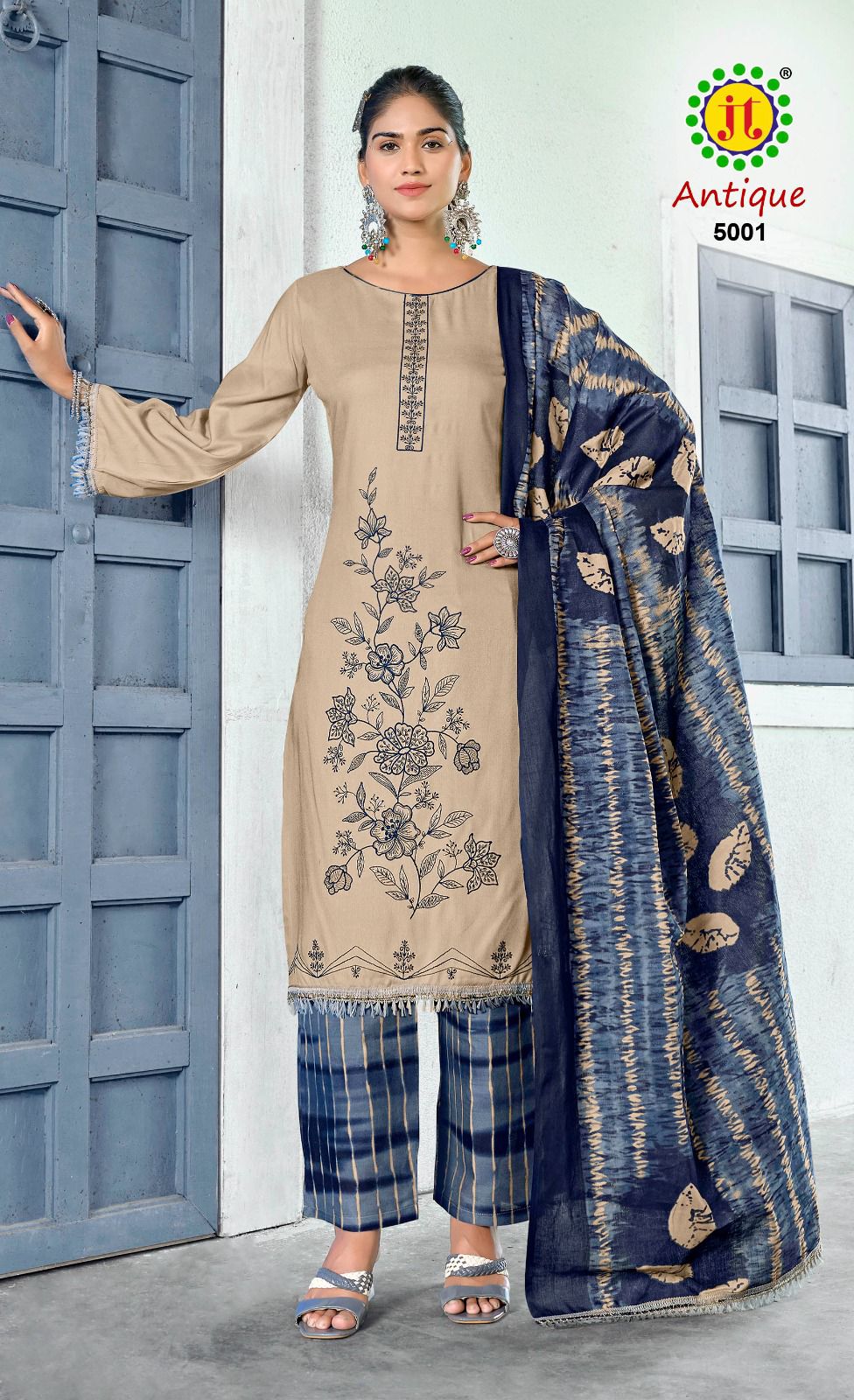 Antique Vol 5 Jt Rayon Pant Style Suits Supplier Gujarat