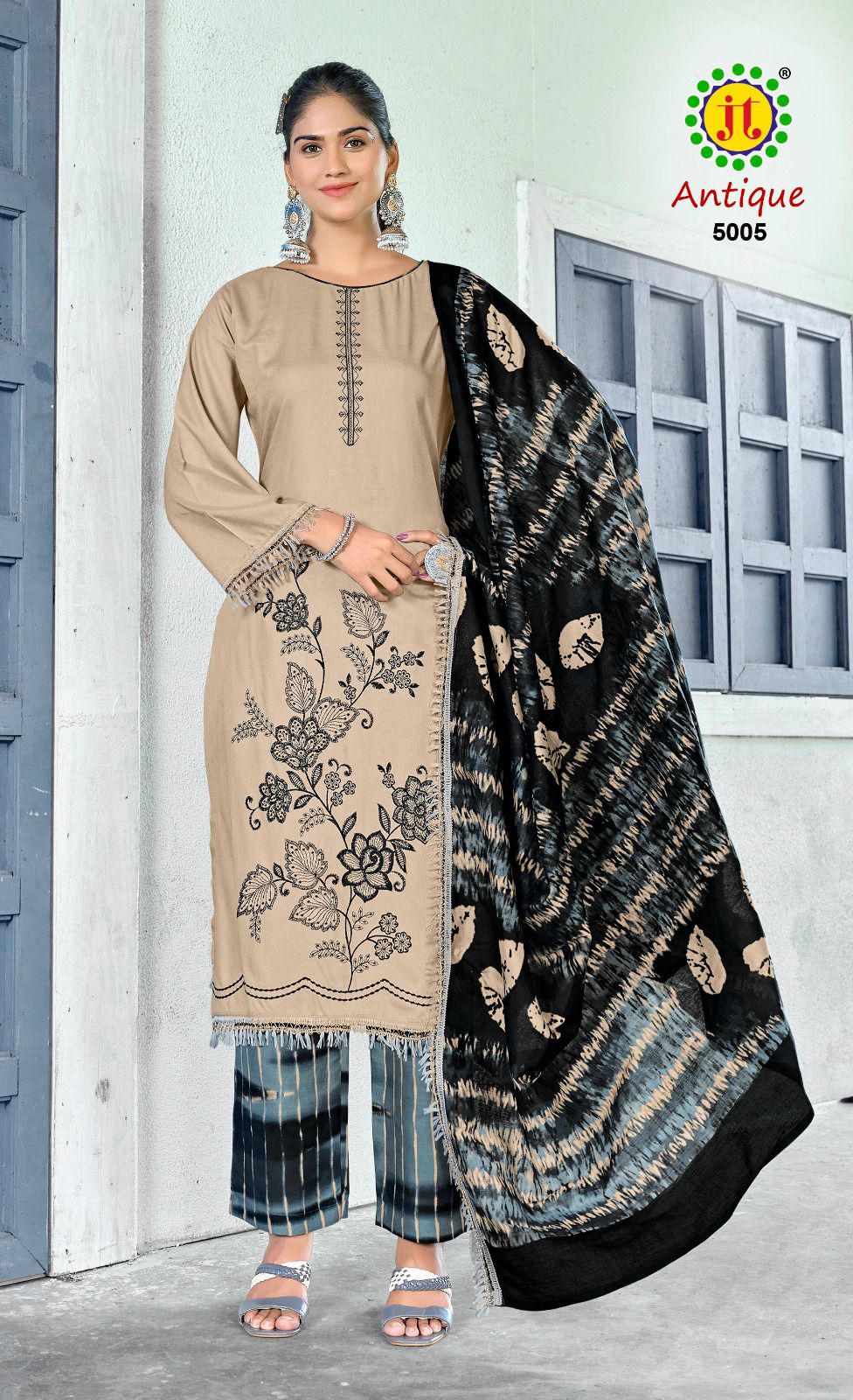 Antique Vol 5 Jt Rayon Pant Style Suits Supplier Gujarat