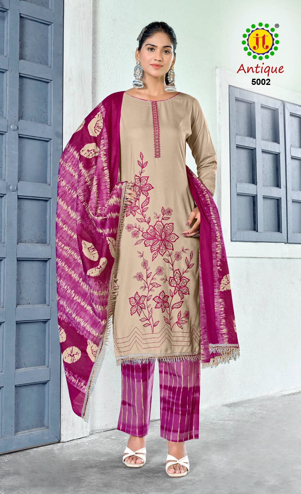 Antique Vol 5 Jt Rayon Pant Style Suits Supplier Gujarat