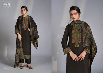 Antonella Omtex Pashmina Suits Exporter Gujarat