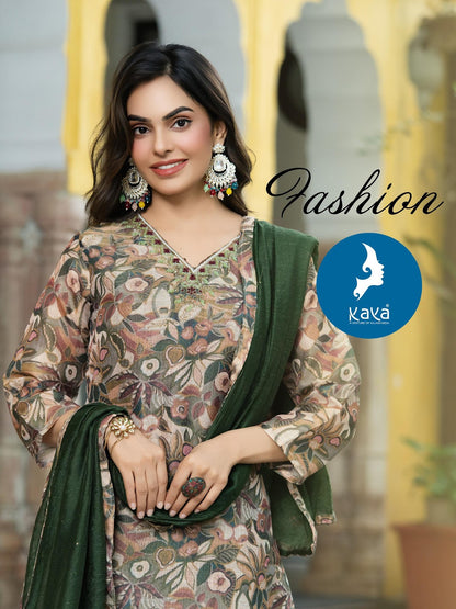 Antra Kaya Readymade Pant Style Suits Exporter India