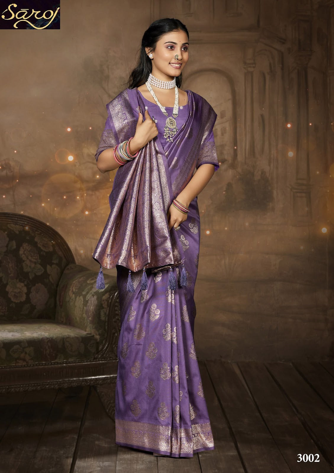 Antra Silk Vol 3 Saroj Sarees Supplier Gujarat