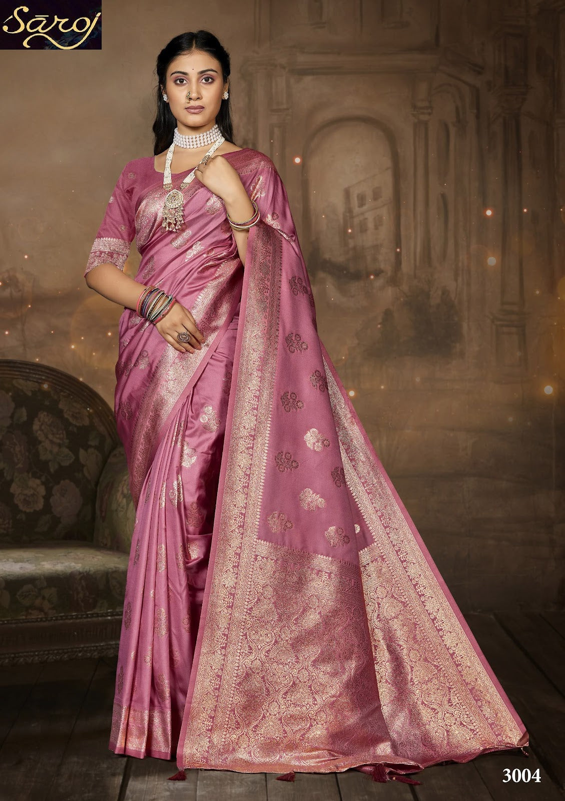 Antra Silk Vol 3 Saroj Sarees Supplier Gujarat