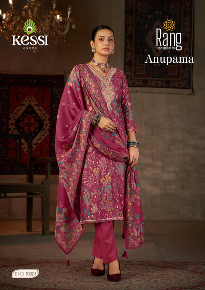 Anupama Kessi Rang Muslin Pant Style Suits Exporter India