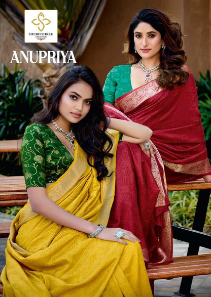 Anupriya Shubh Shree Tusser Silk Sarees Manufacturer India