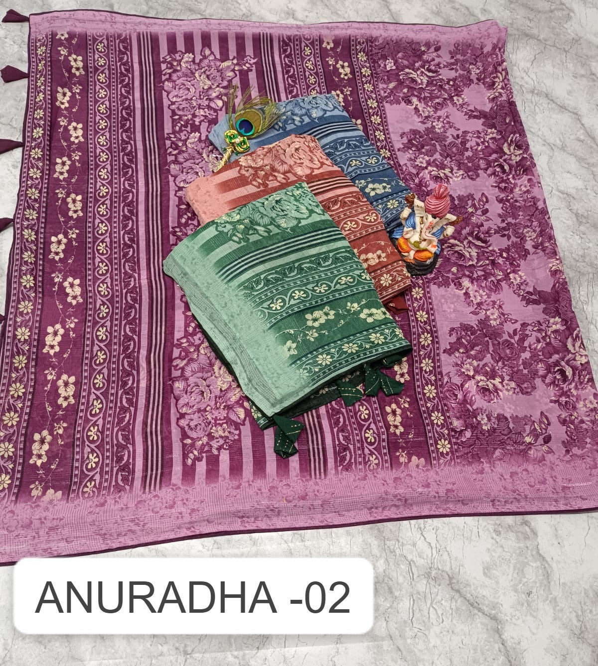 Anuradha 2 Kalpveli Georgette Sarees