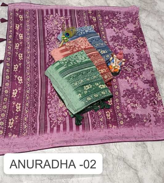 Anuradha 2 Kalpveli Georgette Sarees