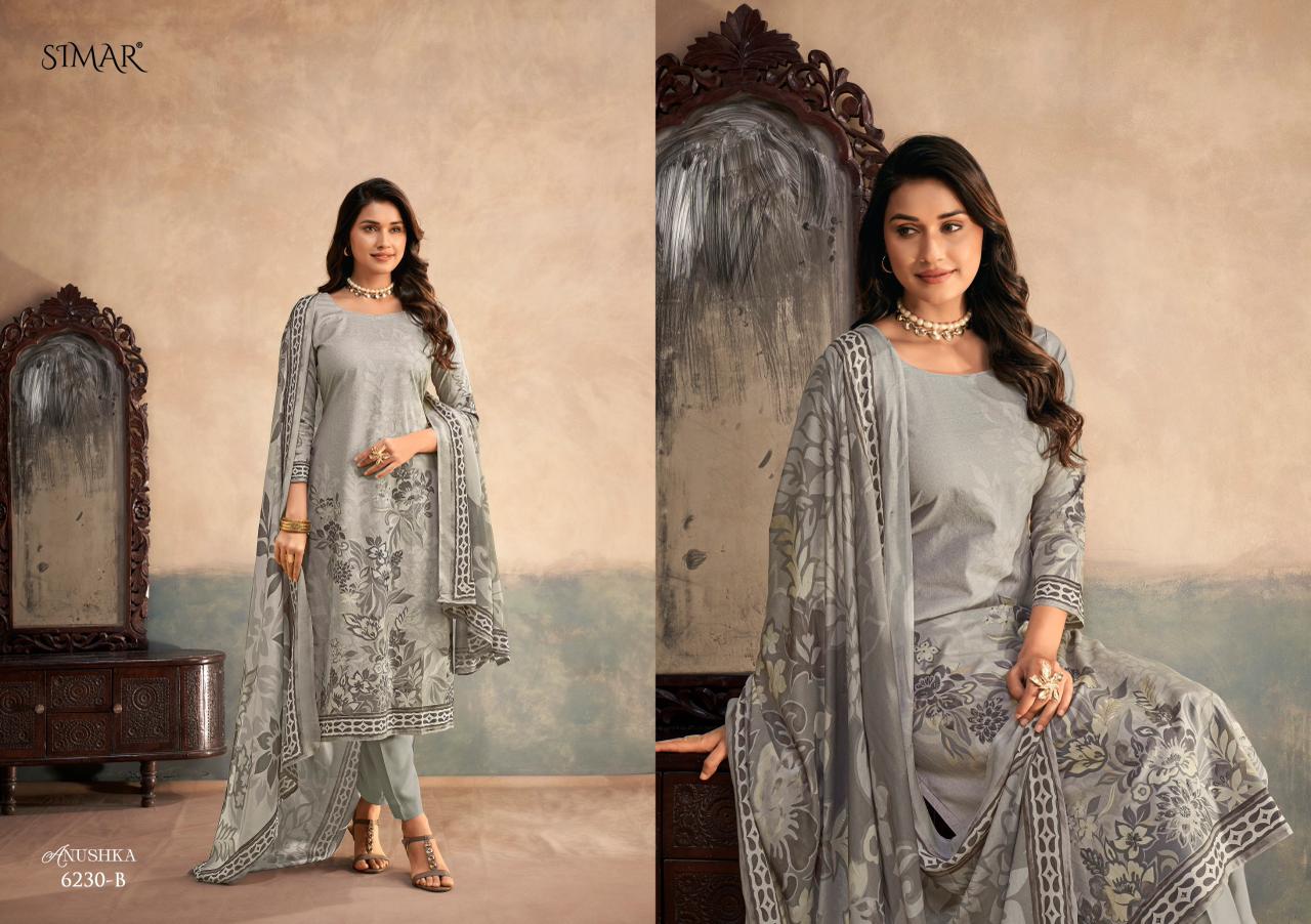 Anushka Simar Lawn Cotton Pant Style Suits Supplier