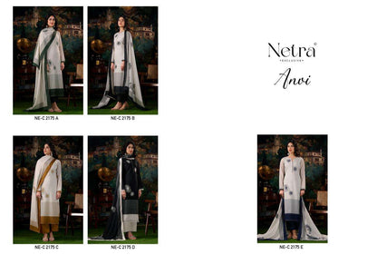 Anvi Netra Mul Chanderi Pant Style Suits Supplier Gujarat