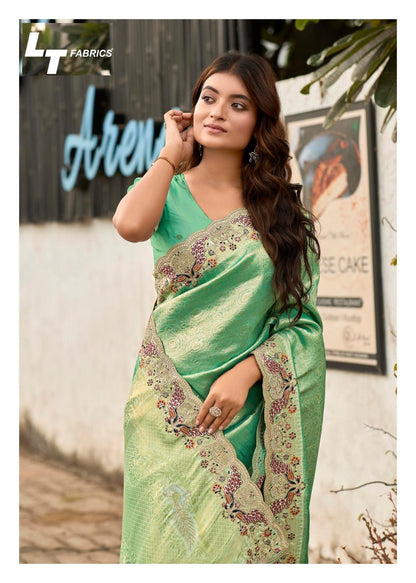 Anvika Lt Fabrics Sarees Wholesaler