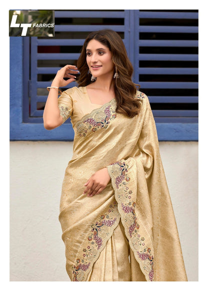 Anvika Lt Fabrics Sarees Wholesaler
