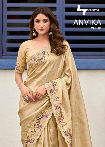 Anvika Lt Fabrics Sarees Wholesaler