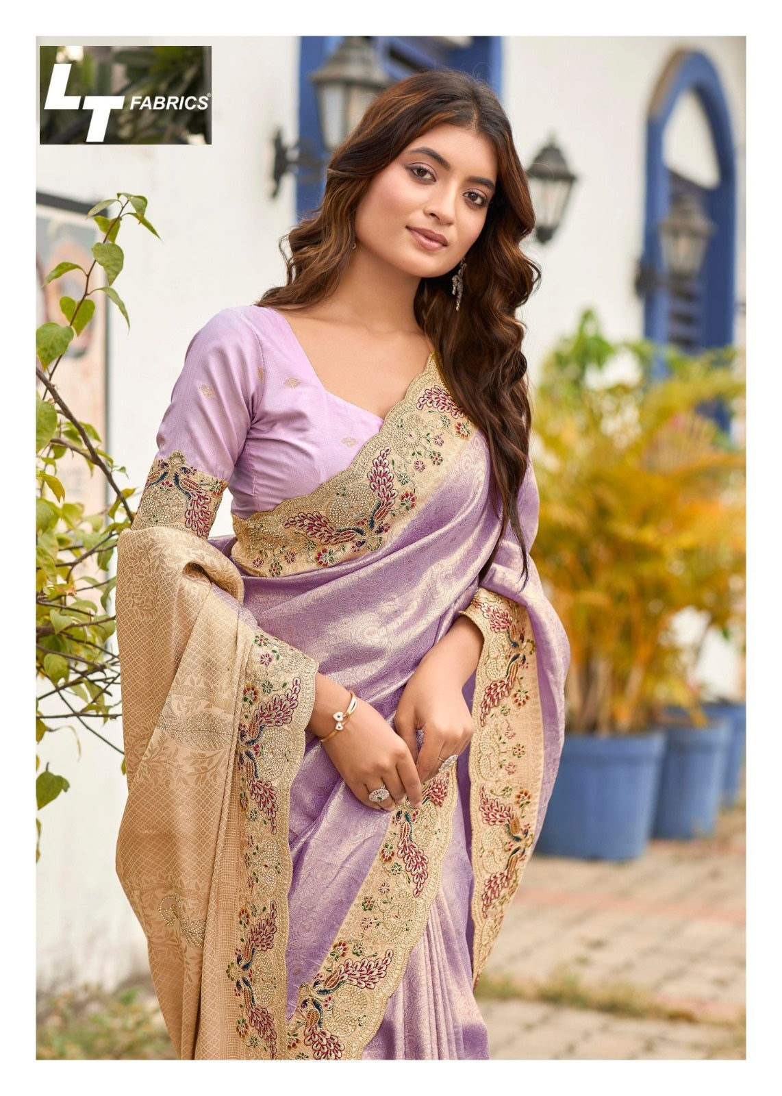 Anvika Lt Fabrics Sarees Wholesaler