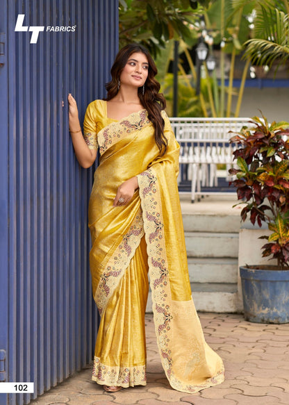 Anvika Lt Fabrics Sarees Wholesaler