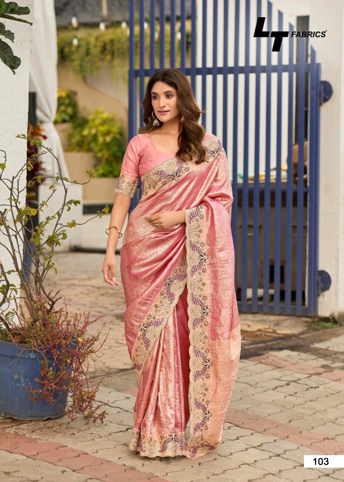 Anvika Lt Fabrics Sarees Wholesaler