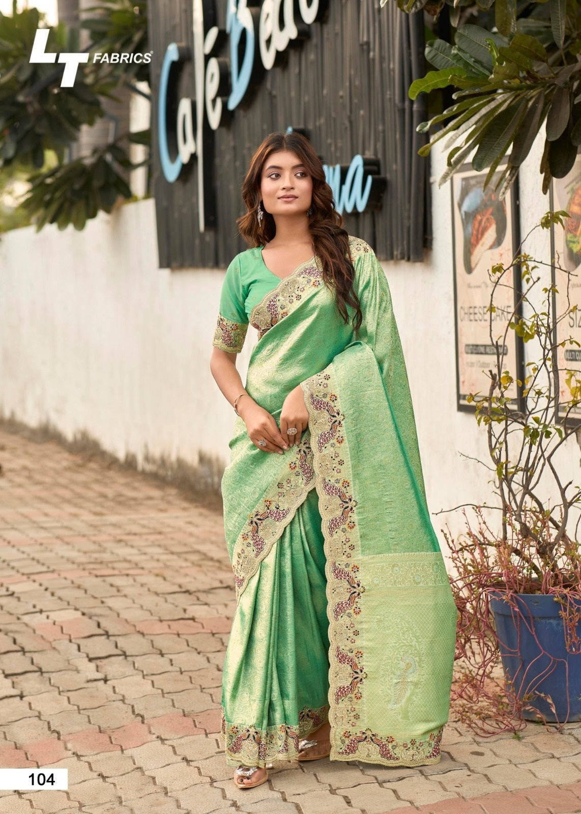 Anvika Lt Fabrics Sarees Wholesaler