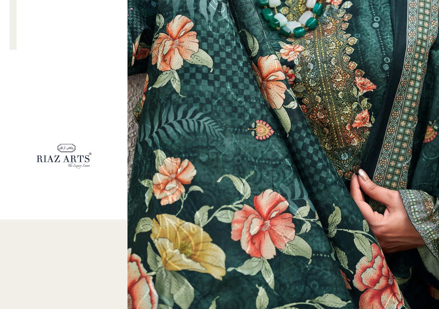 Anvika Riaz Art Cotton Karachi Salwar Suits Wholesaler Gujarat