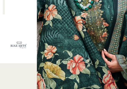 Anvika Riaz Art Cotton Karachi Salwar Suits Wholesaler Gujarat