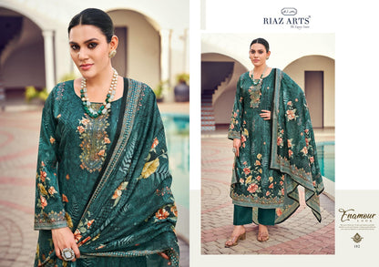 Anvika Riaz Art Cotton Karachi Salwar Suits Wholesaler Gujarat