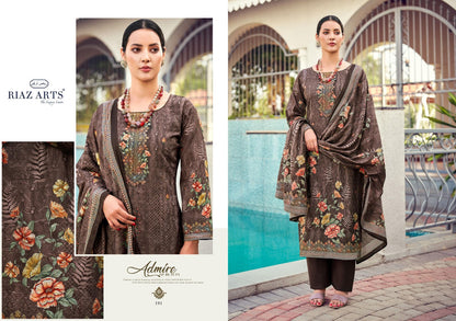 Anvika Riaz Art Cotton Karachi Salwar Suits Wholesaler Gujarat
