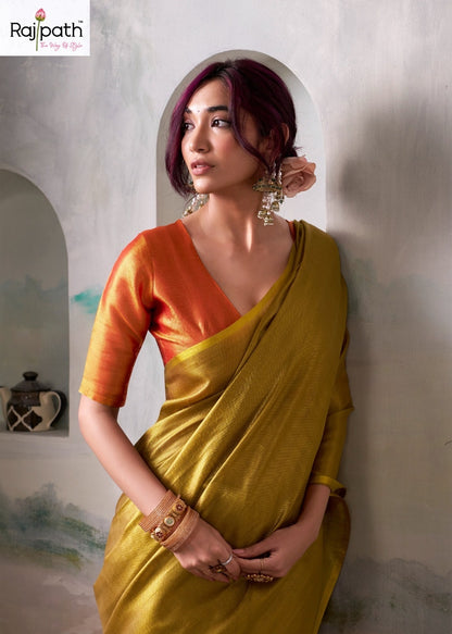 Anvika Tissue Rajpath Sarees Wholesaler India