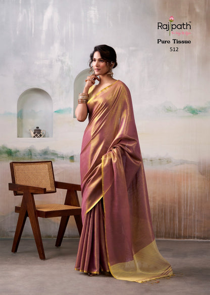 Anvika Tissue Rajpath Sarees Wholesaler India