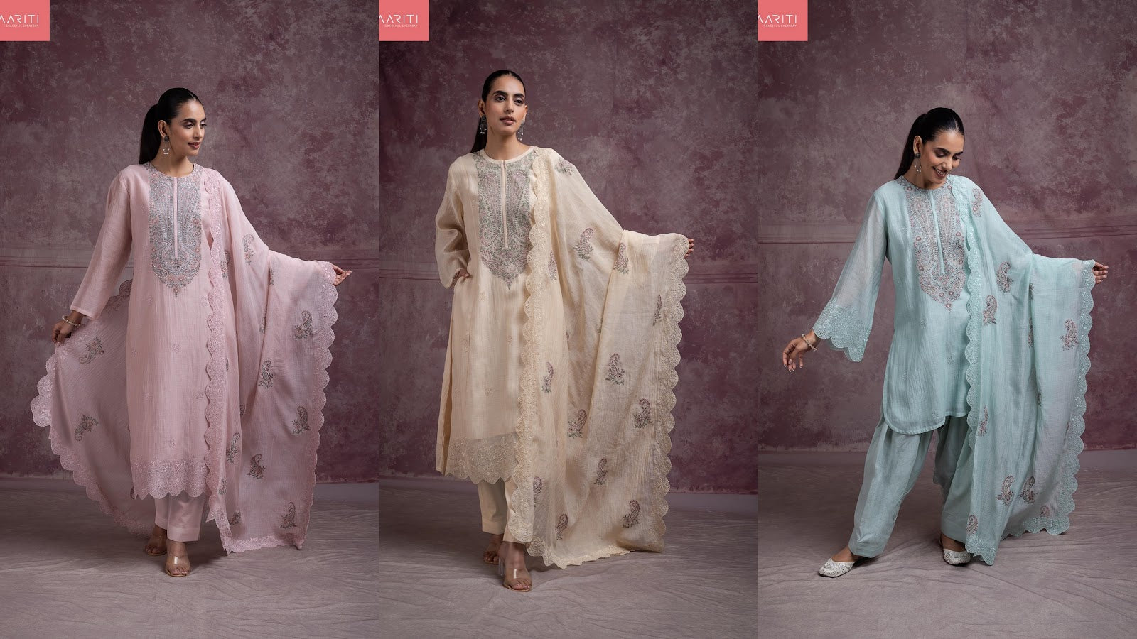Anviki Naariti Banarasi Pant Style Suits Exporter