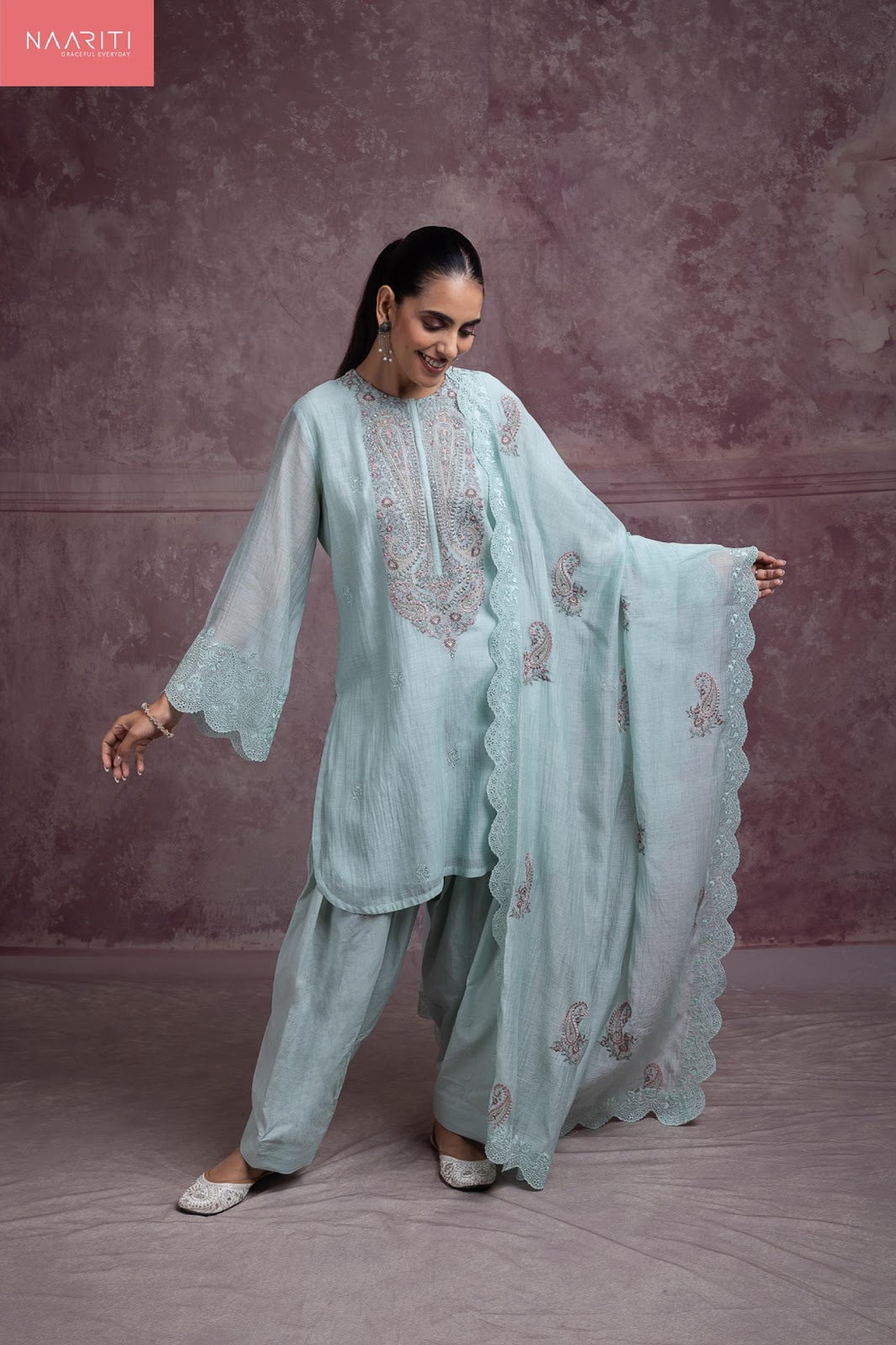 Anviki Naariti Banarasi Pant Style Suits Exporter