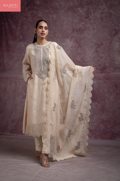 Anviki Naariti Banarasi Pant Style Suits Exporter