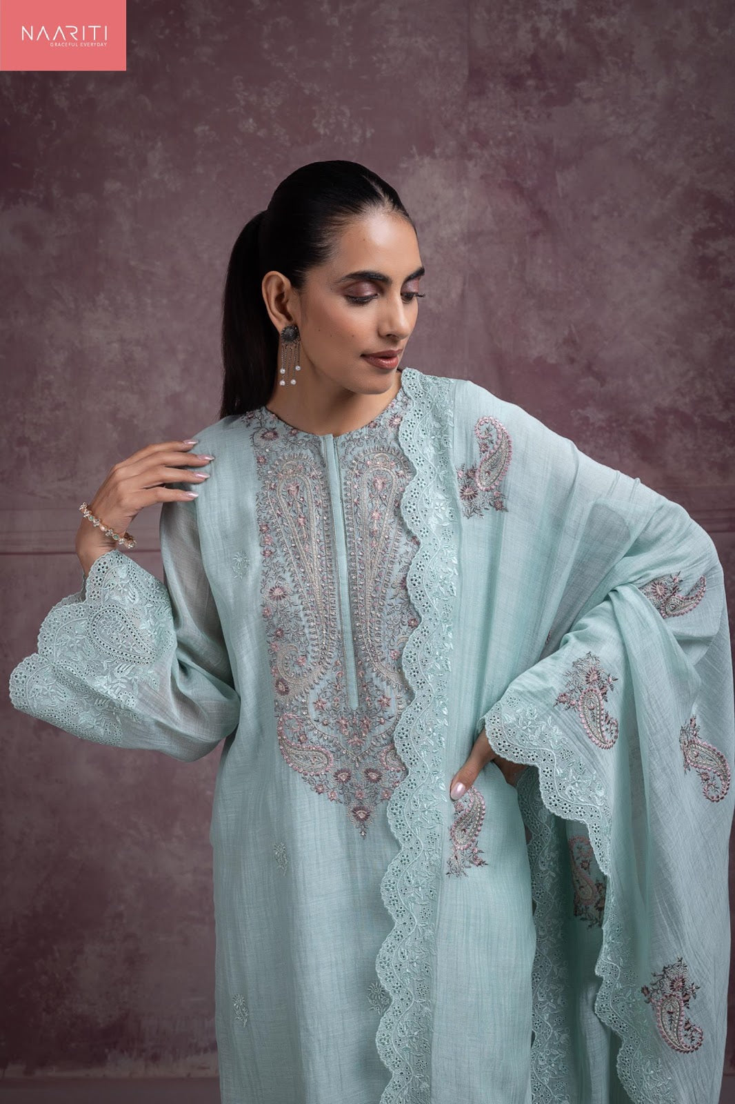 Anviki Naariti Banarasi Pant Style Suits Exporter