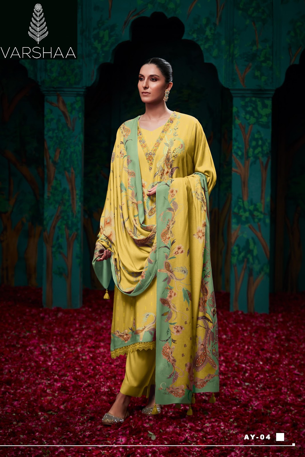 Anya Varshaa Cotton Linen Pant Style Suits Wholesaler Gujarat