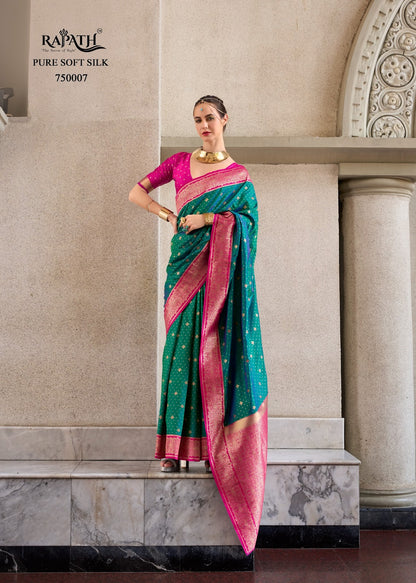 Apollo Rajpath Soft Silk Sarees Exporter India