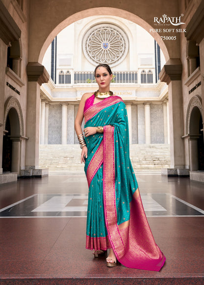 Apollo Rajpath Soft Silk Sarees Exporter India