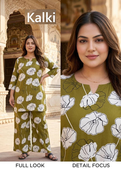 Apple 1205 Kalki Liva Co Ord Set Manufacturer Gujarat