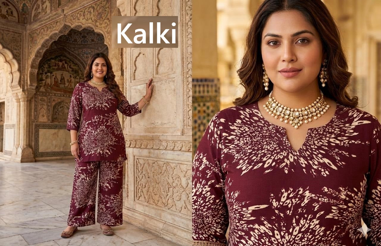 Apple 1205 Kalki Liva Co Ord Set Manufacturer Gujarat