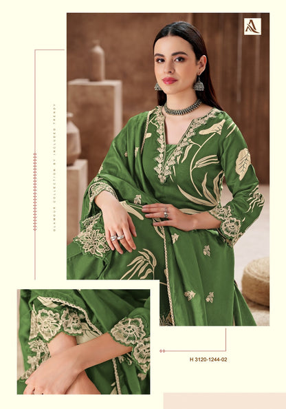 Apple Cut Edition 2 Alok Viscose Karachi Salwar Suits Manufacturer Ahmedabad