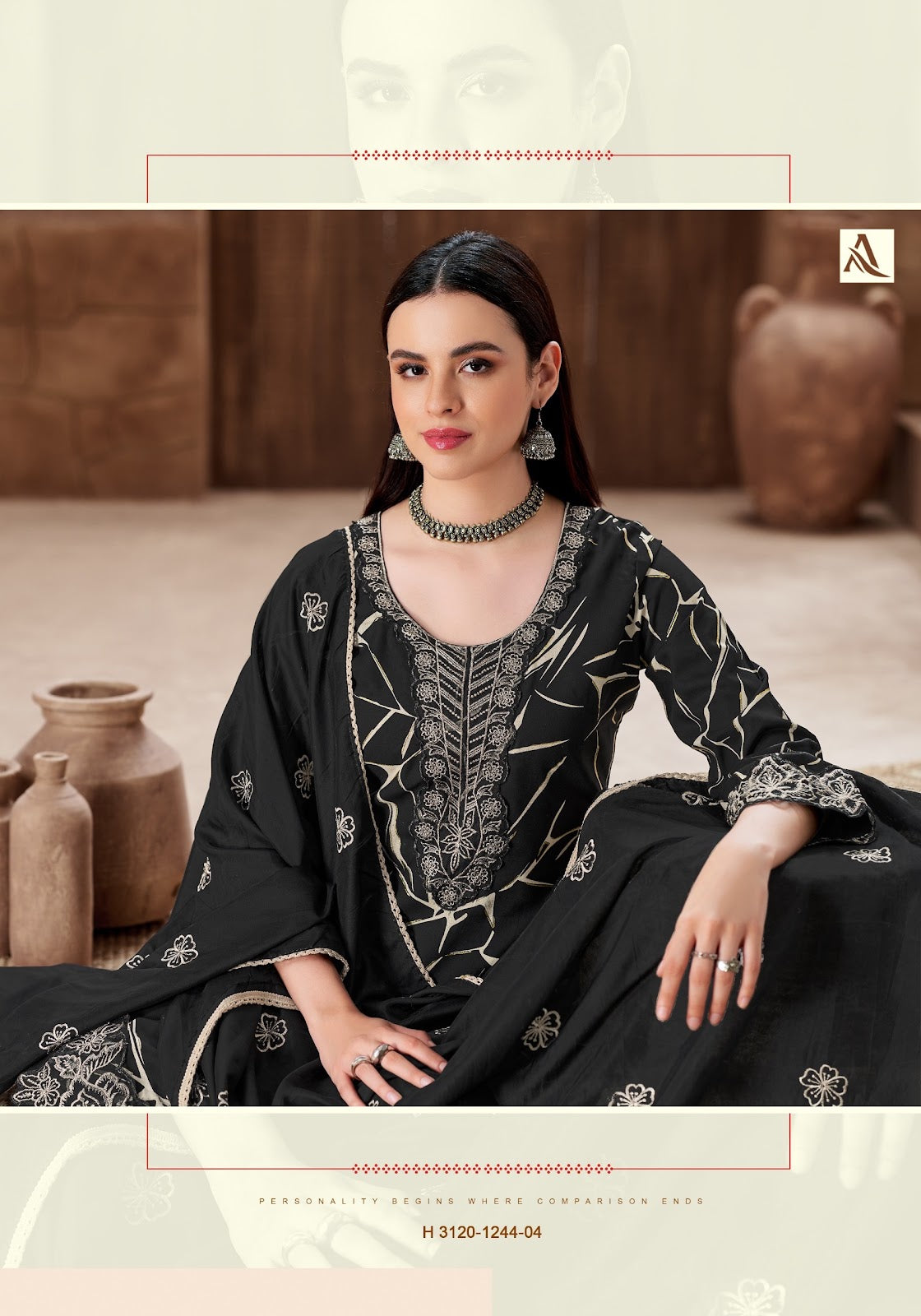 Apple Cut Edition 2 Alok Viscose Karachi Salwar Suits Manufacturer Ahmedabad