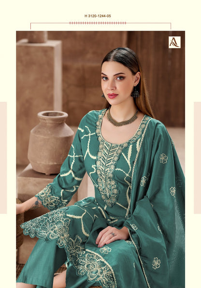 Apple Cut Edition 2 Alok Viscose Karachi Salwar Suits Manufacturer Ahmedabad