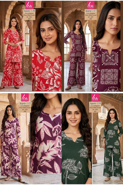 Apple Kalki Liva Co Ord Set Manufacturer India