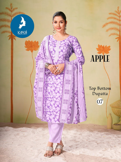 Apple Kaya Rayon Readymade Suits Supplier