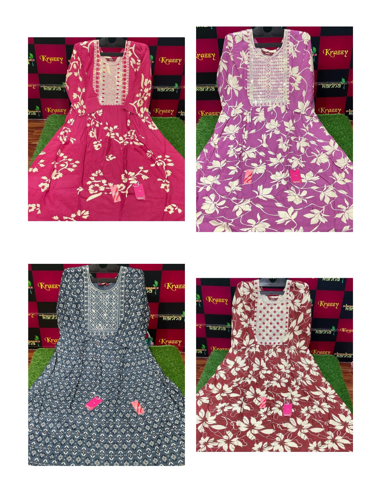 Apsara 0111 Kanha Reyon Feeding Kurtis Wholesaler Gujarat