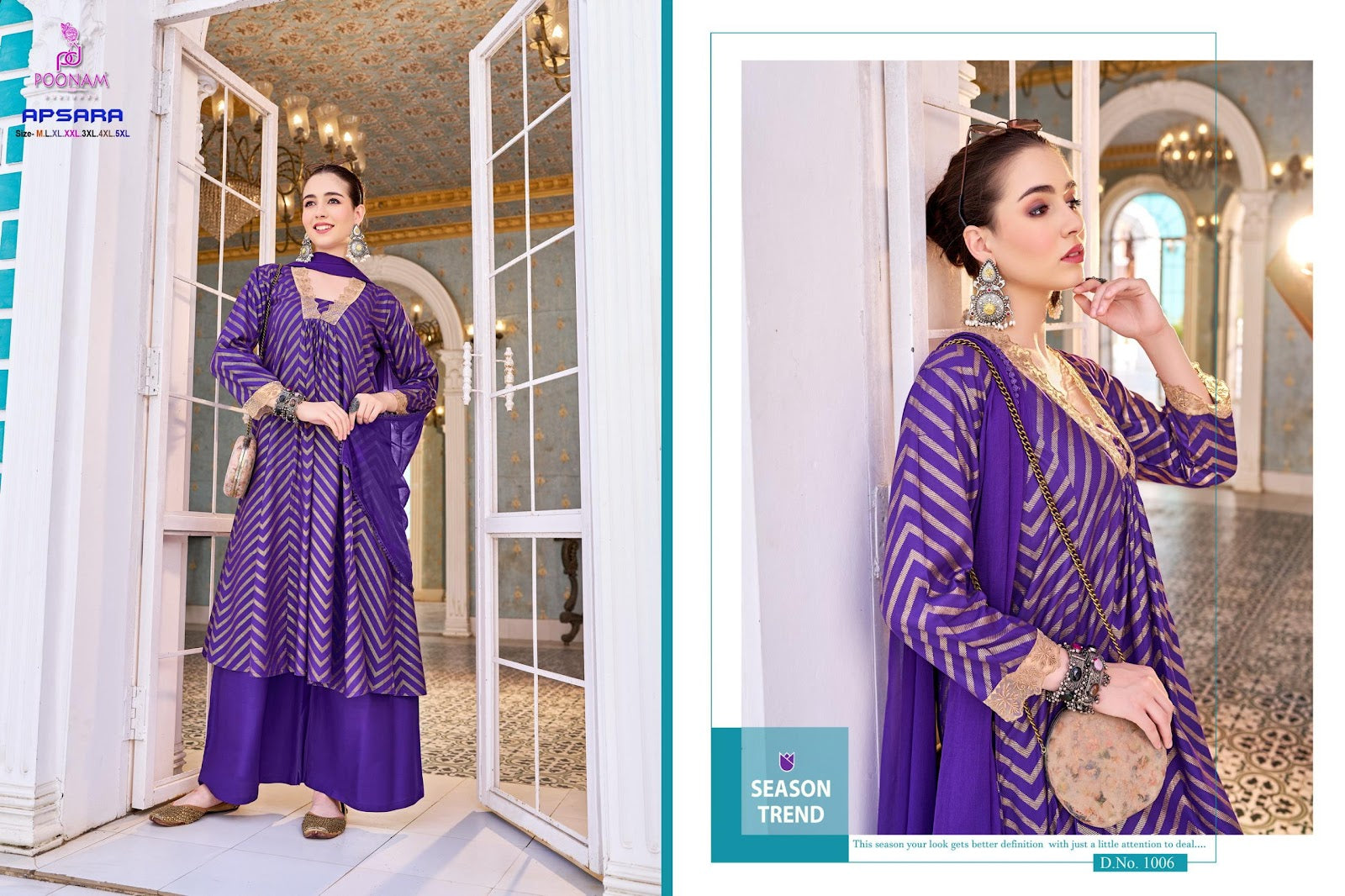 Apsara Poonam Designer Rayon Readymade Anarkali Suits Wholesale Rate