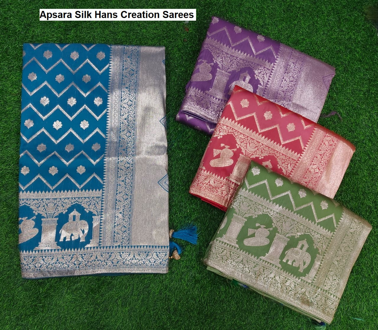 Apsara Silk Hans Creation Sarees Supplier Gujarat