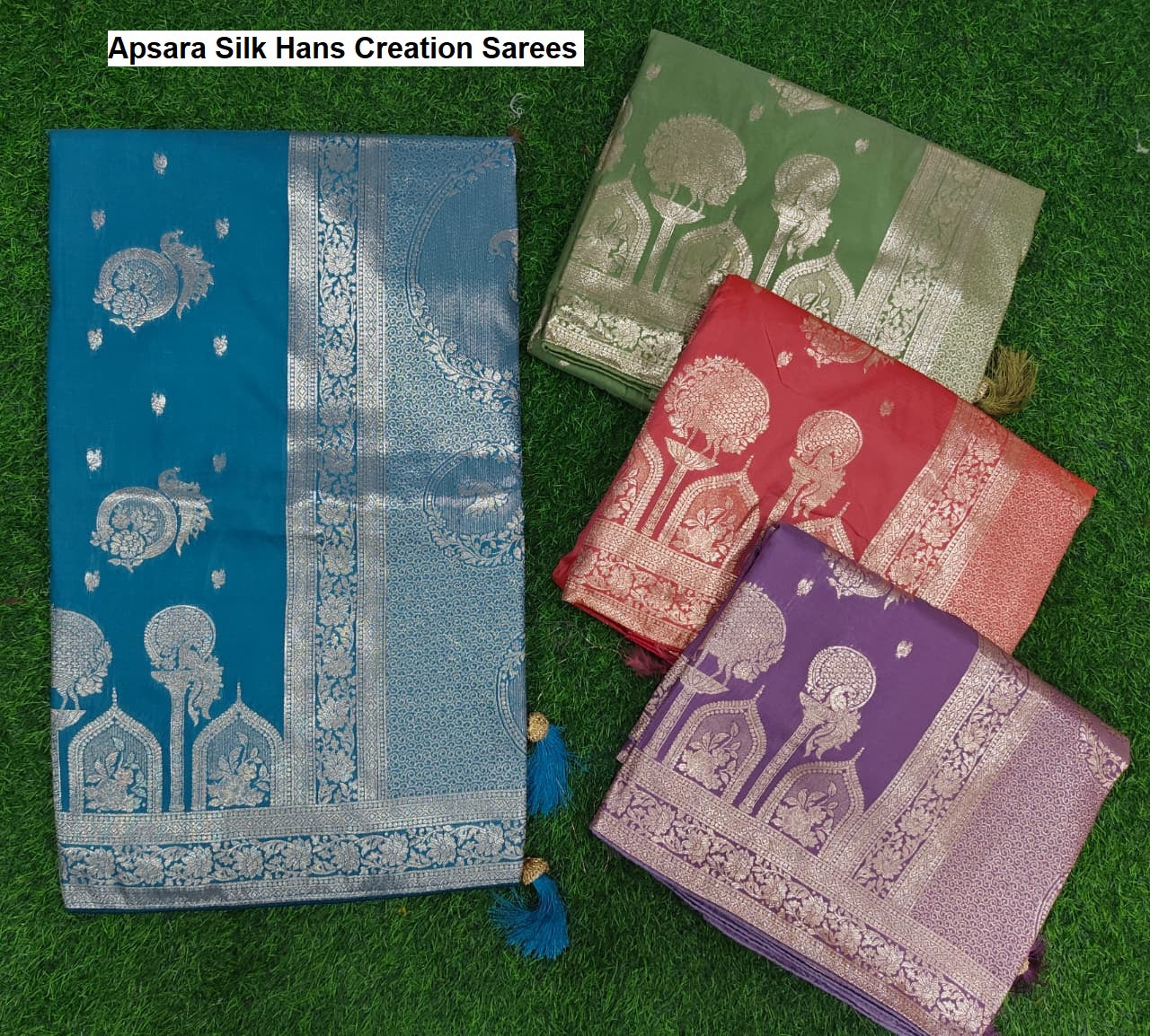Apsara Silk Hans Creation Sarees Supplier Gujarat