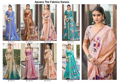 Apsara The Fabrica Soft Cotton Sarees Wholesaler Gujarat