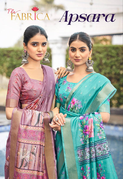 Apsara The Fabrica Soft Cotton Sarees Wholesaler Gujarat