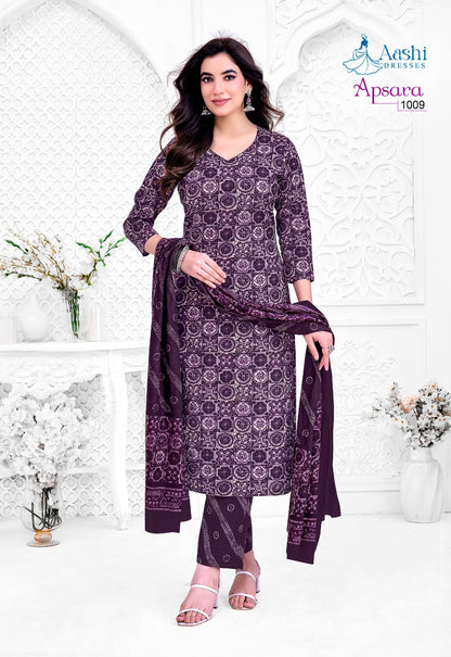 Apsara Vol 1 Aashi Cotton Dress Material Manufacturer