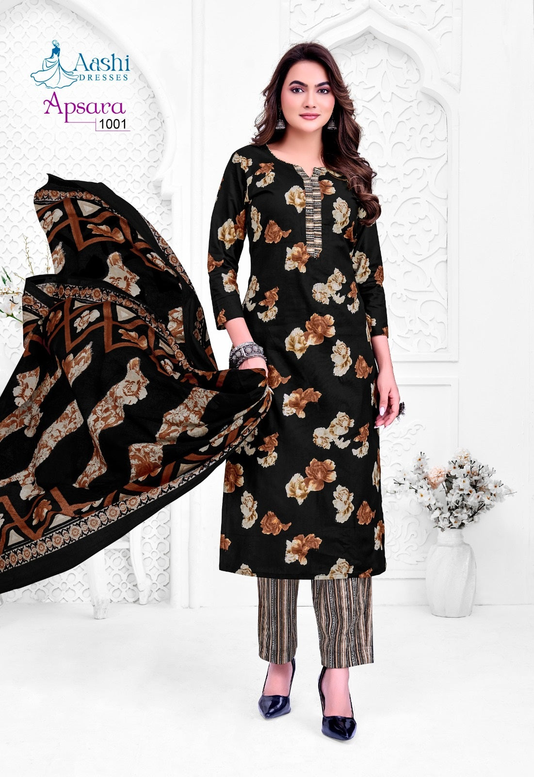 Apsara Vol 1 Aashi Cotton Dress Material Manufacturer