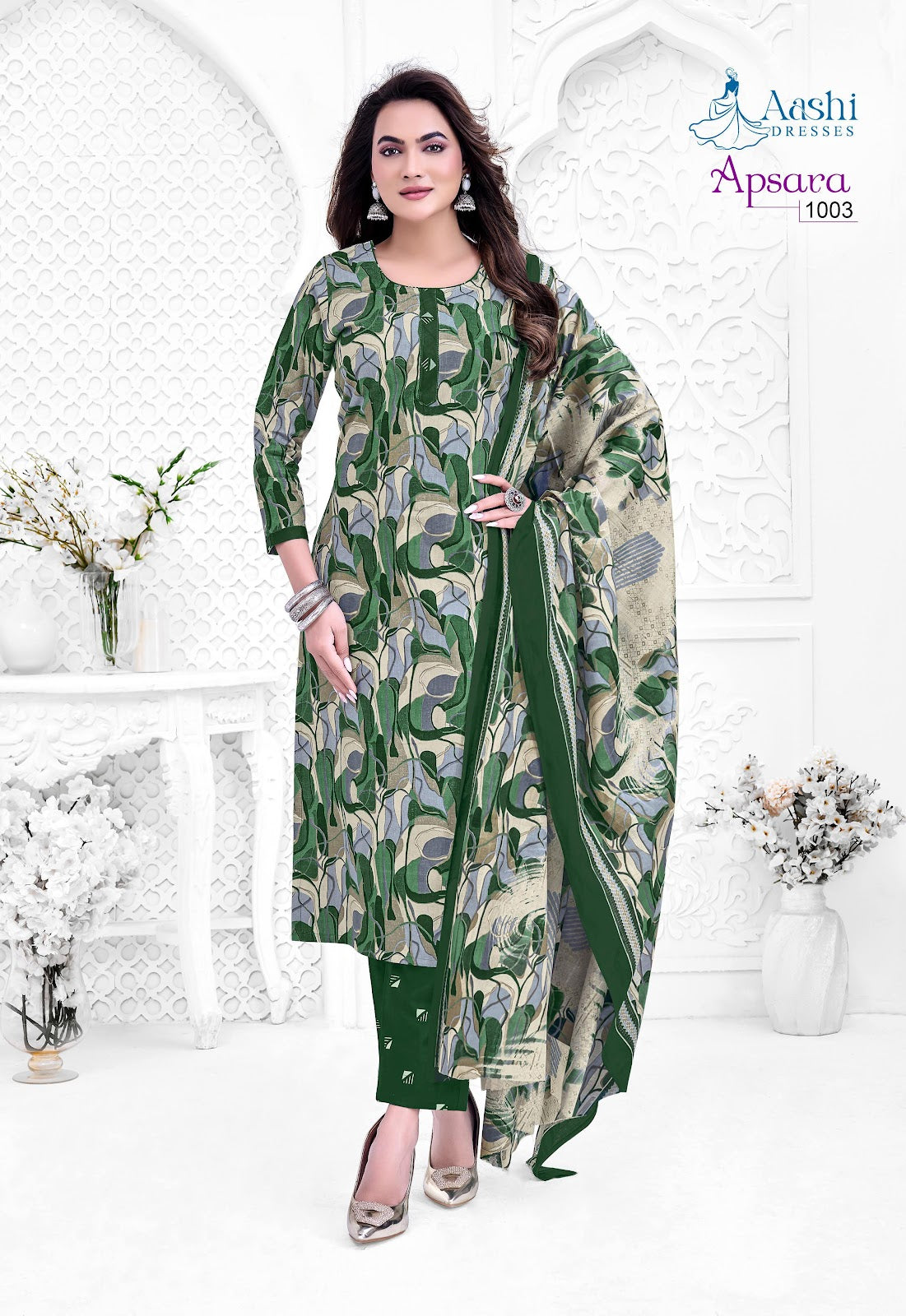 Apsara Vol 1 Aashi Readymade Cotton Pant Suits Exporter Gujarat
